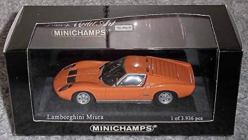 Amazon | 1/43 ランボルギーニ ミウラ オレンジ MIURA LAMBORGHINI